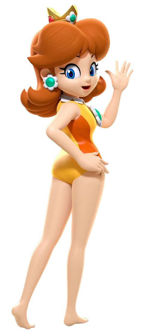 Princess Daisy Swimsuit By Squishgir1 Princess Daisy Super Mario