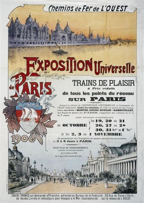 Lexposition Universelle De Paris En 1900 Collège La Venaiserie
