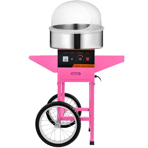 New Electric Cotton Candy Machine Pink Floss Carnival Commercial Maker