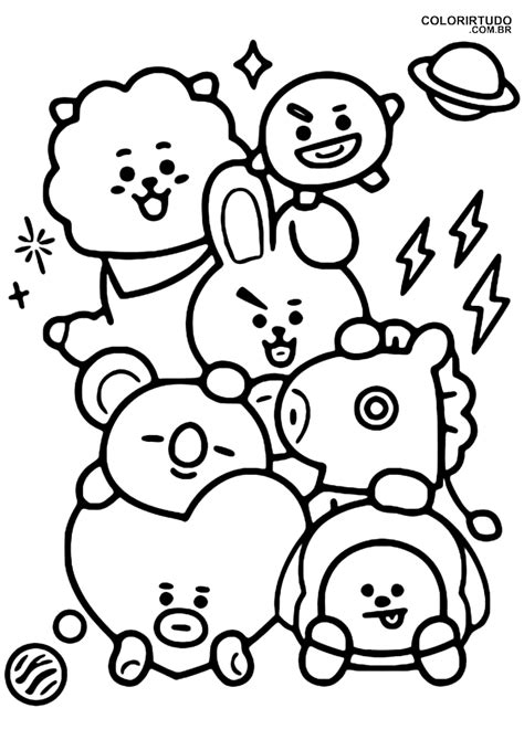 Bt21 Desenho Para Colorir Actualizado Marzo 2023 Porn Sex Picture