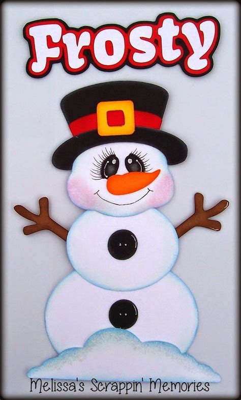 Frosty Manualidades Navideñas Dibujo De Navidad Decoración De