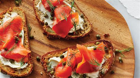 Smoked Salmon Toast With Cream Cheese And Dill Safeway