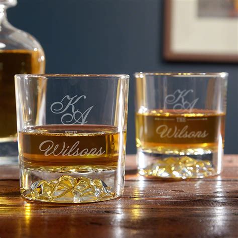 Sheridan Personalized Scotch Glasses Set Of 2