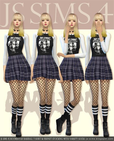 Sims 4 Ccs The Best Boombayah Lisa Set By Js Sims