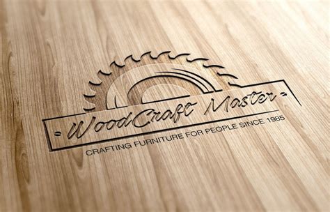 Wood Craft Logo Ideas Ellie Thomson