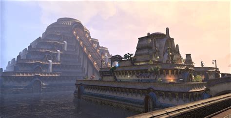 The Splendor Of Vivec City In Esos Morrowind City Empire State