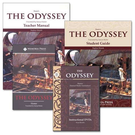 Odyssey Set Memoria Press Memoria Press