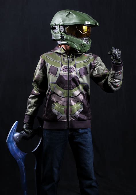 Child Halo Master Chief Costume Hoodie