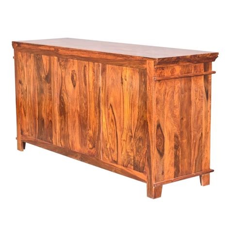 Buy Solid Sheesham Wood Jali Sideboard Cabinet Made With Solid Sheesham Wood Furniture Wallet