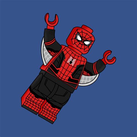 Lego Spider-Man Far From Home Minifigure - Spider Man - T ...