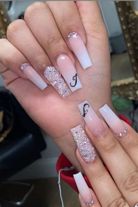 Relationship BF Initials On Nails That Remind You Of Him Bridal
