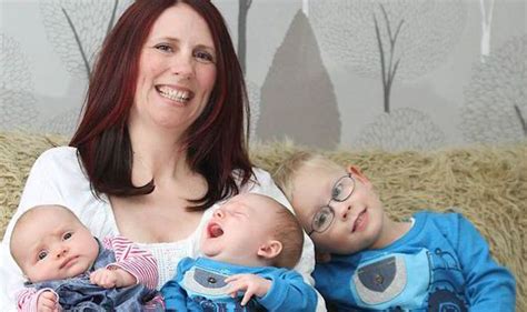 Mum Sarah Swann Has Triplets Three Years Apart After Ivf Uk News