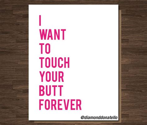 i want to touch your butt forever 6 funny valentine s day cards on etsy popsugar love