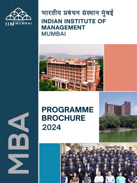 Mba Programme Brochure 2024 Pdf