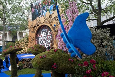 Alice Through The Looking Glass Premiere Mia Wasikowska Johnny Depp