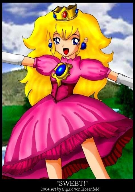 Sweet By Sigurdhosenfeld On Deviantart Princess Peach Nintendo Characters Mario Characters