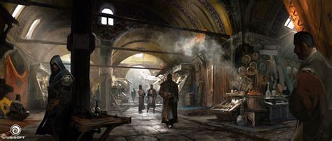 Assassin S Creed Revelations Concept Art By Martin Deschambault