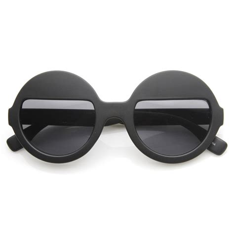 women s trendy fashion eyelid half lens round sunglasses zerouv
