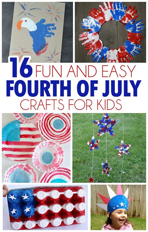 16 Fun And Easy Fourth Of July Crafts For Kids Kids For Worksheets