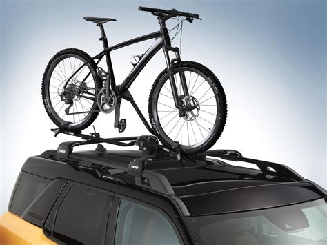 Genuine Ford Bicycle Carrier By Thule Rack Mounted Upright For One Bike Vm Pz K