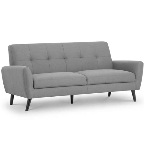 Monza 3 Seater Sofa Modern And Contemporary Sofas Homesdirect365