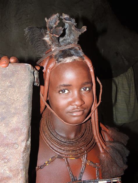 Himba Tribe Girl Namibia Away With Words Travel Blog From Dubai To The World