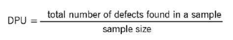 Defects Per Million Opportunities Dpmo Definition