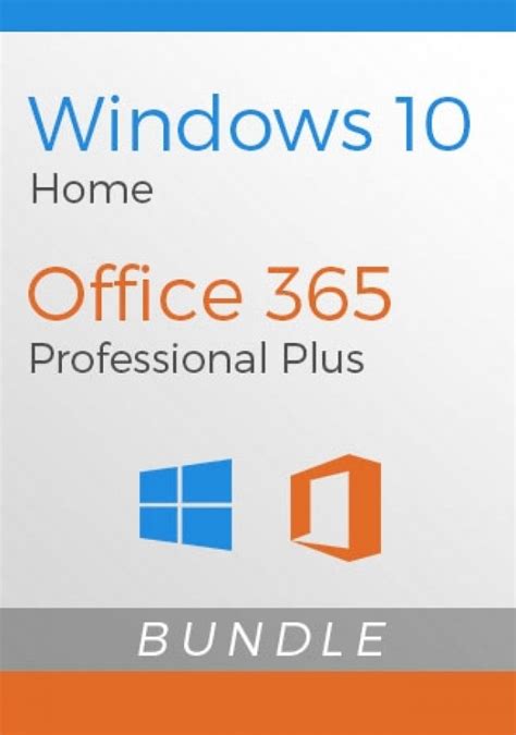 Buy Windows 10 Home Office 365 Pro Plus Account Bundle Package