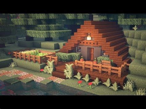While building a house in minecraft takes time, there's really nothing like seeing and enjoying the finished project. Minecraft | How to Build a Easy Starter Cabin - YouTube in ...
