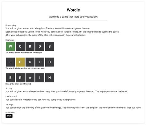 Github Ronensivwordle Interactive Word Guessing Game Enjoy A