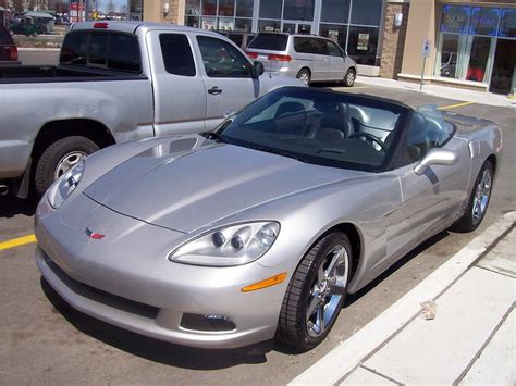 A Silver Chevrolet Corvette C6 Convertible Flickr Photo Sharing