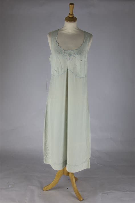 Pale Green Silk Nightgown Medway Centre
