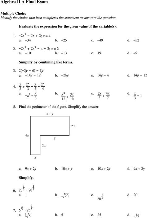 Algebra Made Easy Printable Worksheets For Practice Style Worksheets