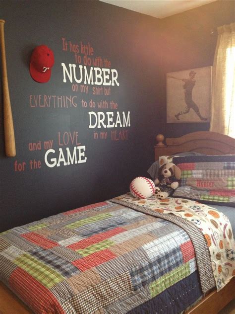 The most common baseball room decor material is polyester. 99 Boys Baseball Themed Bedroom Ideas (2) | Sports themed ...