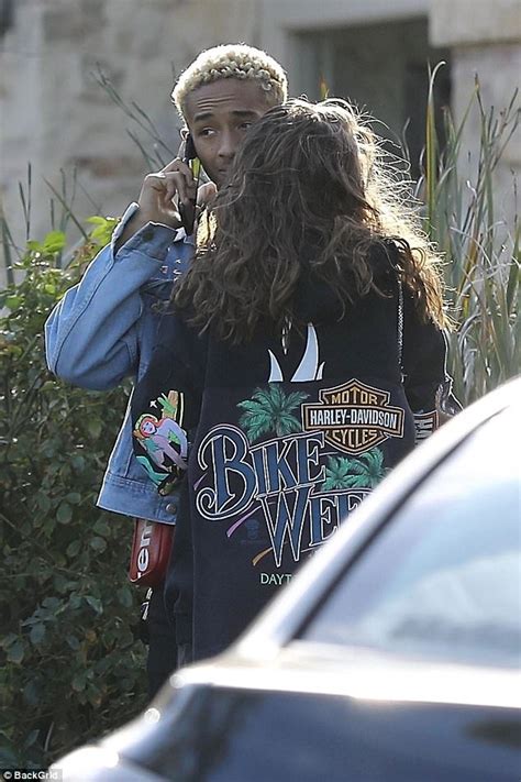 Jaden Smith Enjoys Outing With Girlfriend Odessa Adlon Daily Mail Online