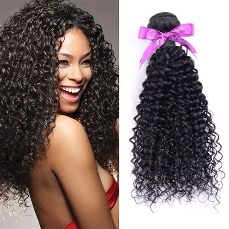 Peruvian Jerry Curl Hair Weave Natural Black 3pcs Lot Free Shipping