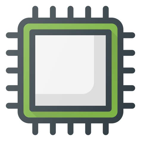 Microchip Procesador Chip Cpu Descarga Iconos Gratis
