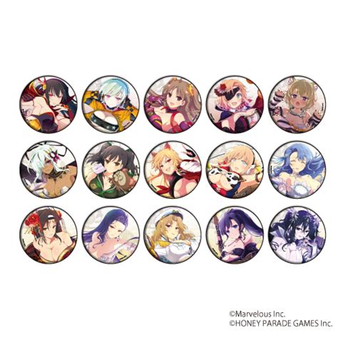 Cdjapan Can Badge Shinobi Master Senran Kagura New Link 06 Box Collectible