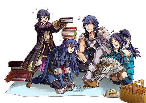 Lucina Robin Robin Chrom Morgan And 1 More Fire Emblem And 1 More