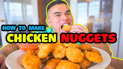 How To Make Chicken Nuggets Youtube