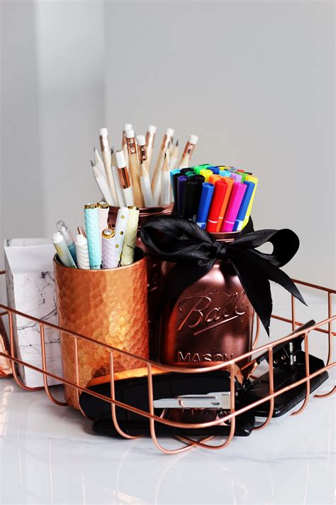 Share your diy home decorating ideas & inspiration! DIY Pinterest Desk Decor & Organization Tips + Giveaway ...