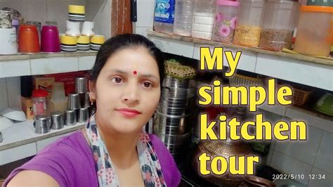 My Simple Kitchen Tour।।indian Kitchen Tourhow To Organize Small