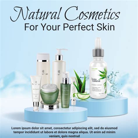 Beauty Products Ads Template Postermywall