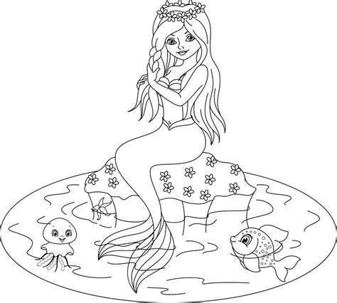 Sirene A Colorier Coloriage Gratuit Imprimer Sexiz Pix