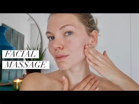 Lymphatic Drainage Face Lifting Massage YouTube