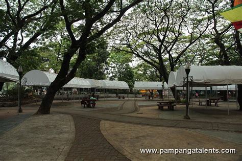 The Circular Running And Walking Area In Quezon Memorial Circle In