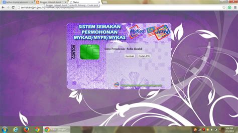 Pemohon dikehendaki datang ke kaunter jpn dan membawa dokumen yang perlu dikemukakan. Hafezah Yusof (Terukir Di Bintang): Semakan Status ...