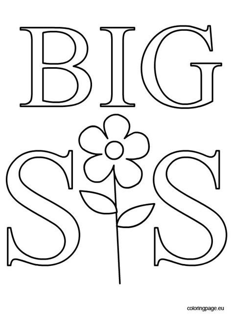 Check spelling or type a new query. Big Sister Coloring Page - AZ Coloring Pages | Coloring ...