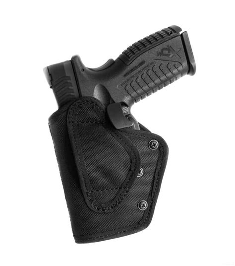 Lock boxes also provide security for concealed carry permit holders; Falco Belt holster with security lock, Model 652/P ...
