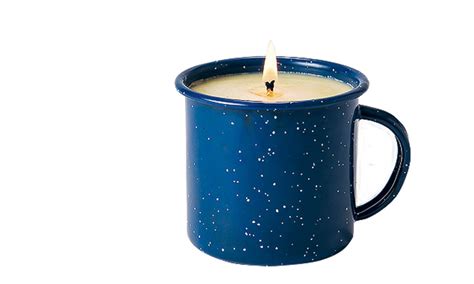 how to make a candle in an enamel cup life and style the guardian
